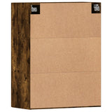 Wall Mounted Cabinets 2 pcs Smoked Oak Engineered Wood 3197990