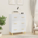 812150 Sideboard White 70x34x90 cm Engineered Wood