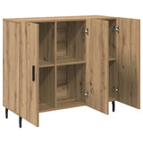 Sideboard Artisan Oak 90 x 34 x 80 cm Engineered Wood 879587
