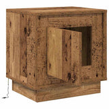 Bedside Cabinet 2 pcs Old Wood 44 x 34.5 x 45 cm 869575