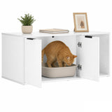 Cat Crate Furniture White 100 x 49 x 45 cm Engineered Wood 8014751