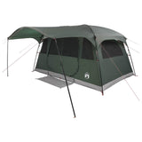 Tunnel Tent Army Green 366 x 244 x 198 cm Polyester and Steel 42028668