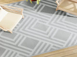 Outdoor Carpet ARAKIL Grey 190x290 cm PP 368564