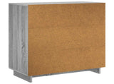Sideboard Grey Sonoma 67 x 34.5 x 75 cm Engineered Wood 8011537