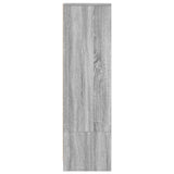 Highboard Grey Sonoma 29.5x34x119.5 cm Engineered Wood 861657