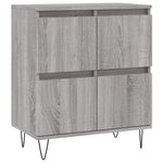 Sideboards 2 pcs Grey Sonoma Engineered Wood 3190179