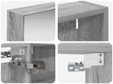 Bathroom Cabinet Set 3 pcs 110 x 10.5 x 60.5 cm Engineered wood 3403717