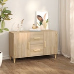 ZNTS Sideboard Sonoma Oak 100x36x60 cm Engineered Wood 812513