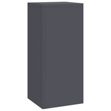 Plant Stand 3 pcs Anthracite Steel 865829