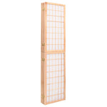 Folding 5-Panel Room Divider Japanese Style 200x170 cm 352085