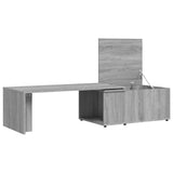 Coffee Table Grey Sonoma 150x50x35 cm Engineered Wood 815469