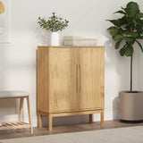 Sideboard FLORO Wax Brown 70 x 30 x 70.5 cm Solid Pine Wood 42011247