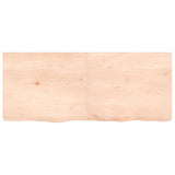 Table Top 120x50x cm Untreated Solid Wood Oak 3156311