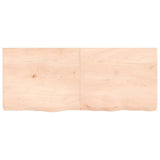 Table Top 120x50x cm Untreated Solid Wood Oak 3156311