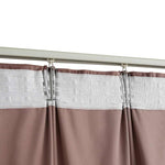 Blackout Curtain with Hooks Velvet Antique Pink 290x245 cm 134527