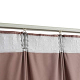 Blackout Curtain with Hooks Velvet Antique Pink 290x245 cm 134527