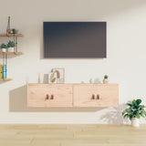 Wall Cabinets 2 pcs 60x30x30 cm Solid Wood Pine 818366