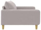 XXL Armchair Light Grey Boucl 42043562
