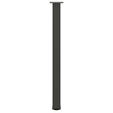 Bar Table Legs 4 pcs Anthracite 110-112 cm Steel 4012482