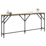 Console Table Artisan oak 180 x 23 x 75 cm 871327