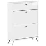 Shoe Cabinet BREDA 78 x 24 x 103 cm Engineered Wood 897539