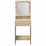 Dressing Table Sonoma Oak 50 x 41 x 135 cm Engineered Wood 865120