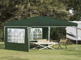 Pop-up Party Tent 288 x 288 x 245 cm Green Oxford Fabric 42019761