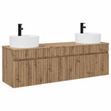 Bathroom Cabinet Set 3 pcs Artisan Oak 49 x 44.5 x 65 cm 3405756