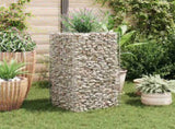 142557 Gabion Raised Bed Steel 50x50x100 cm