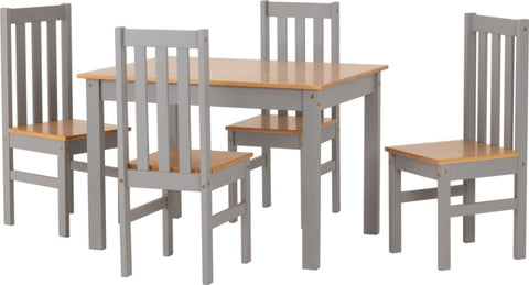 ZNTS Ludlow 1+4 Dining Set 400-401-289