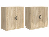 Cabinet Set 2 pcs Sonoma Oak Engineered Wood 3416783