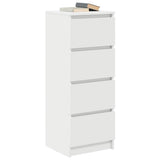 Sideboard White 37,5x35x99 cm Engineered Wood 861697