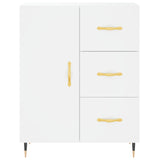 Highboard White 69.5x34x180 cm Engineered Wood 3198449
