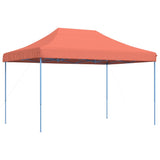 Foldable Party Tent Pop-Up Terracotta 410x279x315 cm 4005013
