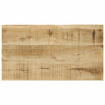 Nesting Tables 3 pcs with Live Edge Solid Wood Mango 372762