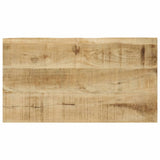 Nesting Tables 3 pcs with Live Edge Solid Wood Mango 372762