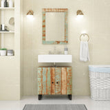 2 Piece Bathroom Furniture Set Solid Wood Reclaimed 3200635