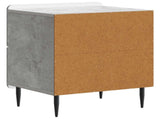Bedside Cabinet 2 pcs Concrete Grey 43 x 34.5 x 49.5 cm 894302