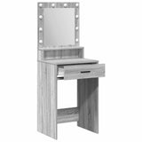 Dressing Table Grey Sonoma 50 x 41 x 135 cm Engineered Wood 865096