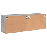 TV Cabinets Wall-mounted 2 pcs Concrete Grey 60x30x41 cm 836945