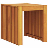 Side Table Oil Natural 43 x 36 x 40 cm Solid Teak Wood 4108117