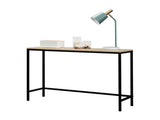 Industrial Style Porch Table Single Layer Light Walnut Color Triamine Board 97435886