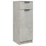 Bathroom Cabinet Concrete Grey 32x34x90 cm Engineered Wood 811290
