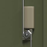 Storage Cabinet Olive Green 80 x 40 x 90 cm Steel 891686