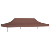 Party Tent Roof 6x3 m Brown 270 g/m 315332