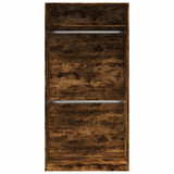 Wardrobe Smoked Oak 100x50x200 cm Engineered Wood 3307805