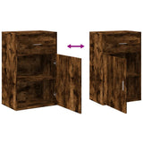 Storage Cabinet Smoked Oak 56.5x39x90 cm Engineered Wood 840713