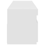 TV Cabinets 2 pcs with LED Lights White 75x35x40 cm 804392