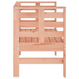 Garden Bench Natural Wood Solid Douglas wood 2-seater Durable 825140