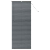 Venetian Blinds Manual Dark Grey 220 x 90 cm Aluminium 42006095